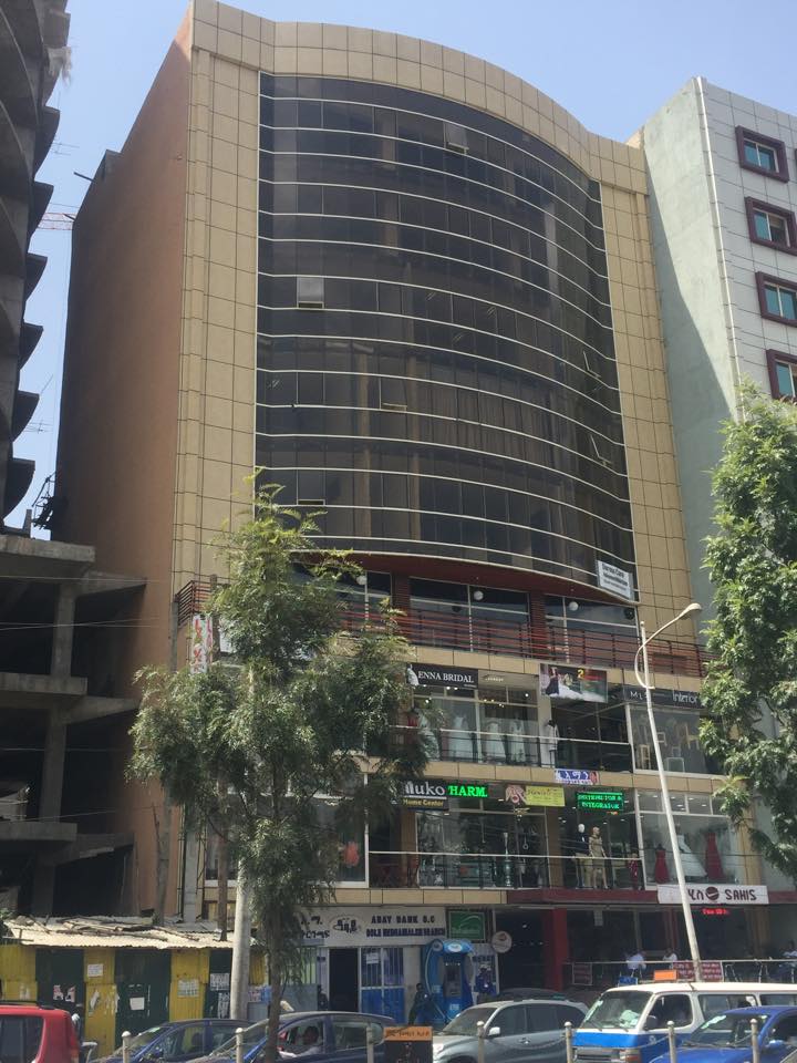 Alem Dessu Building - front left view