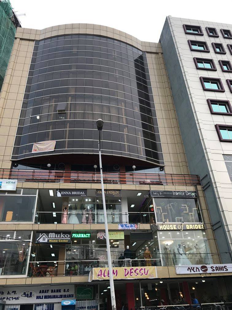 Alem Dessu Building - front view